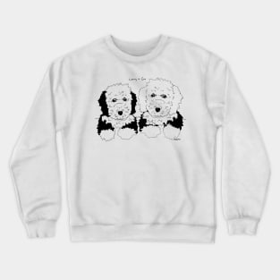 Lenny and Gus the Sheepdogs Crewneck Sweatshirt